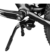BV Bike Kickstand, Center Mount Bicycle Stand - Length Adjustable, Foldable Double Leg for 24"-28...