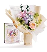 Wowood 3D Wooden Puzzle for Adults, 3D Puzzle Flowers, Building Toys for Kids, Home Decoration (A...