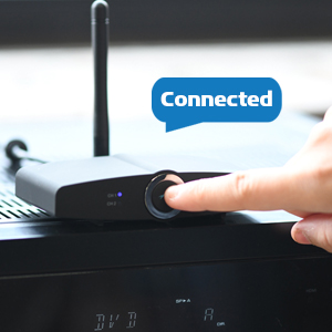 Bluetooth easy setup transmitter