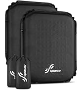 Sportneer Inflatable Seat Cushion: Portable Comfort Cushion for Bleacher, Stadium, and Outdoor Ev...