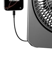 PANERGY 20000mAh Rechargeable Battery Powered Fan