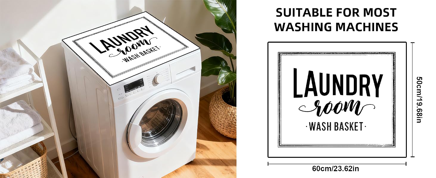 washer and dryer covers for the top