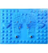 KINTEGOOD Acupressure Foot Massage Mat with 6 Magnetic Beads, Reflexology Pressure Relief Pad, Th...