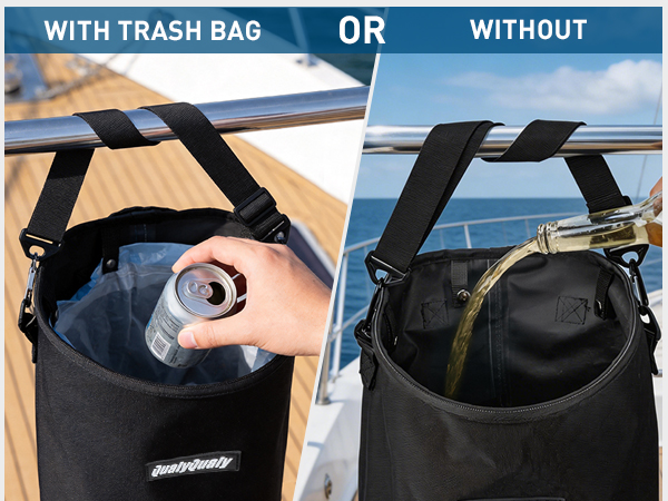 Compatible with 13 gallon trash can with lid standards