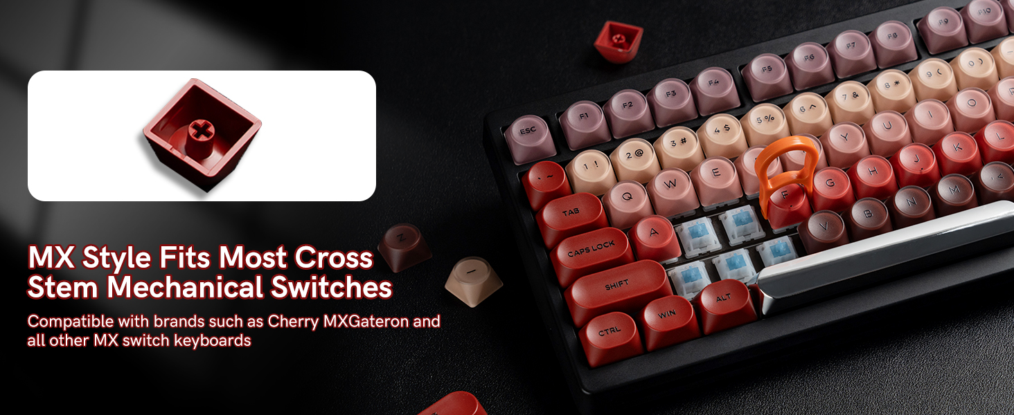 Broad MX Compatibility — Fits Most Mechanical Layouts