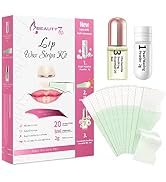 Beauty7 Lip Wax Strips Facial Wax Strips Hair Removal Wax Strips for Sensitive All Skin Types Wom...