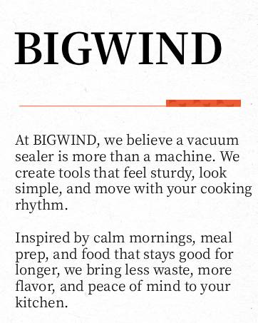 Vacuum Sealer for Food