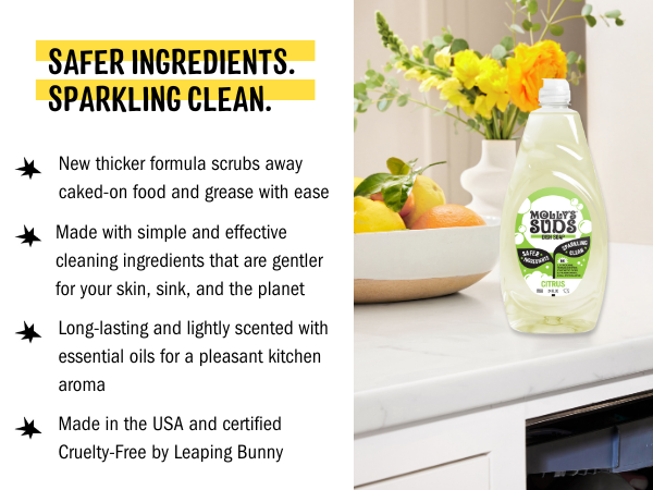 Safe Ingredients. Powerful Clean.