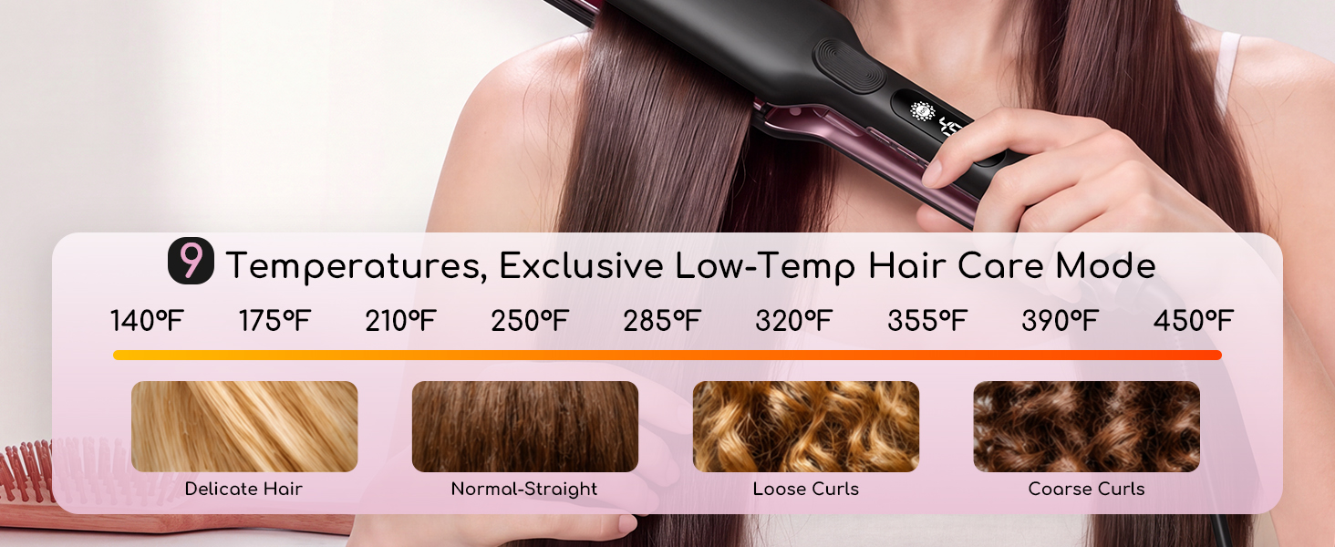 dual voltage hair straightener