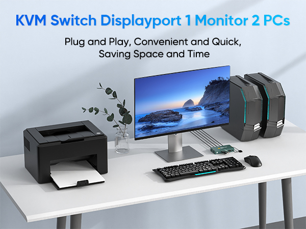 kvm dp
