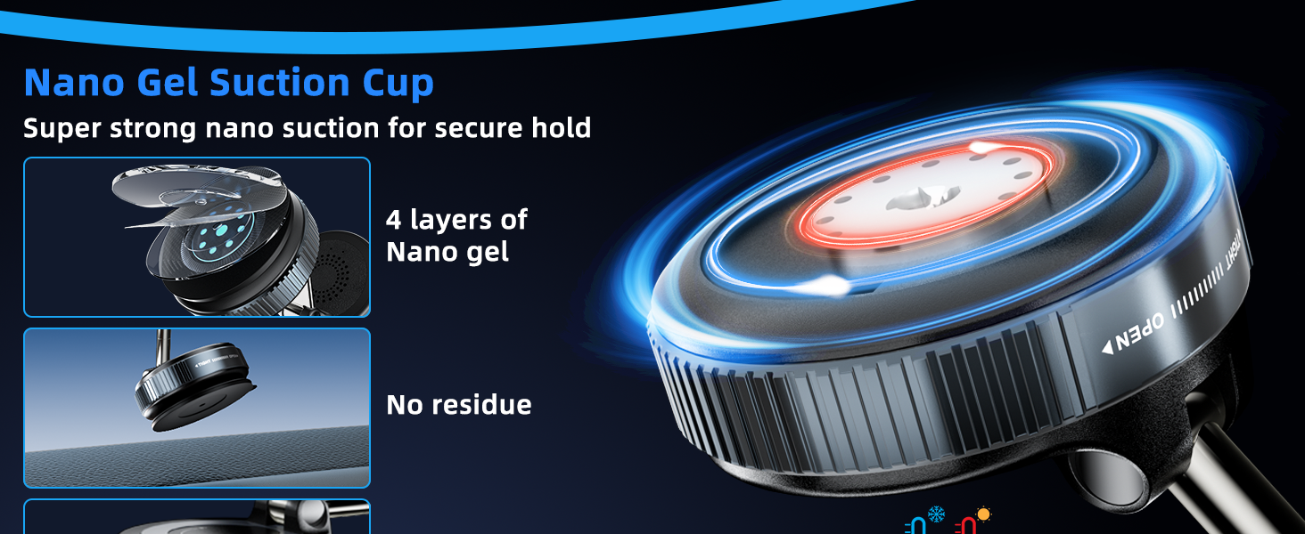 Nano Gel Suction Cup