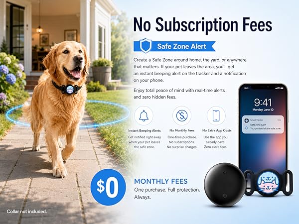 GPS Collar for Dogs,Pet Tracker