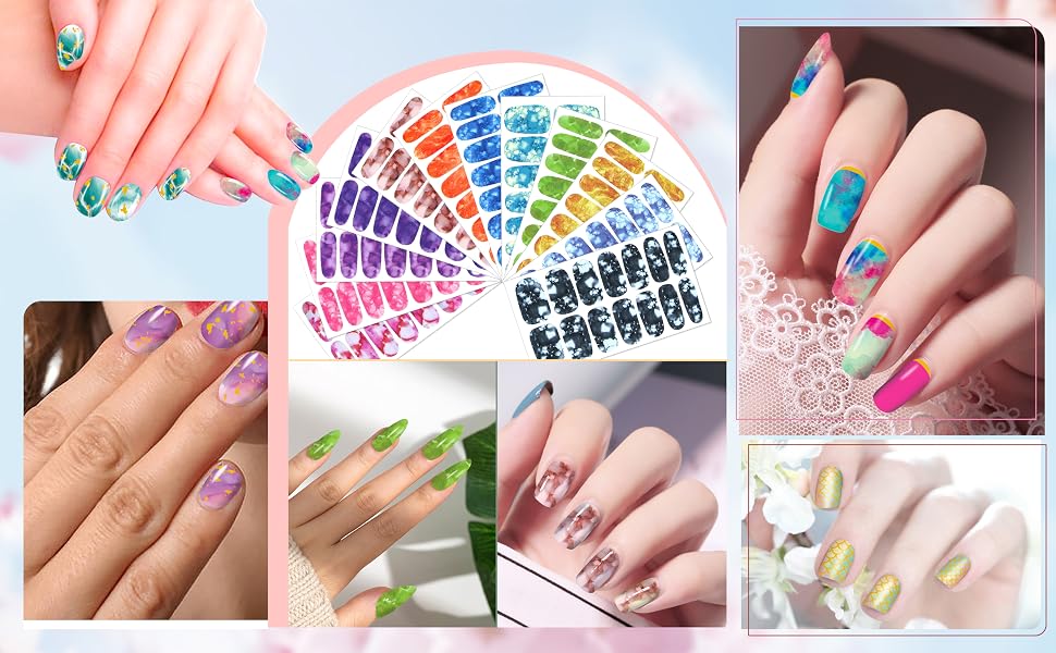 nail polish wraps