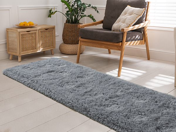 2x6 grey gray runner rug carpet for classroom dorm bedroom kids rugs enteryway hallway bedside decor