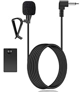 GHIOPMZ Universal 3.5mm Car Stereo Microphone - External Hands Free Mic for Vehicle GPS DVD Head ...