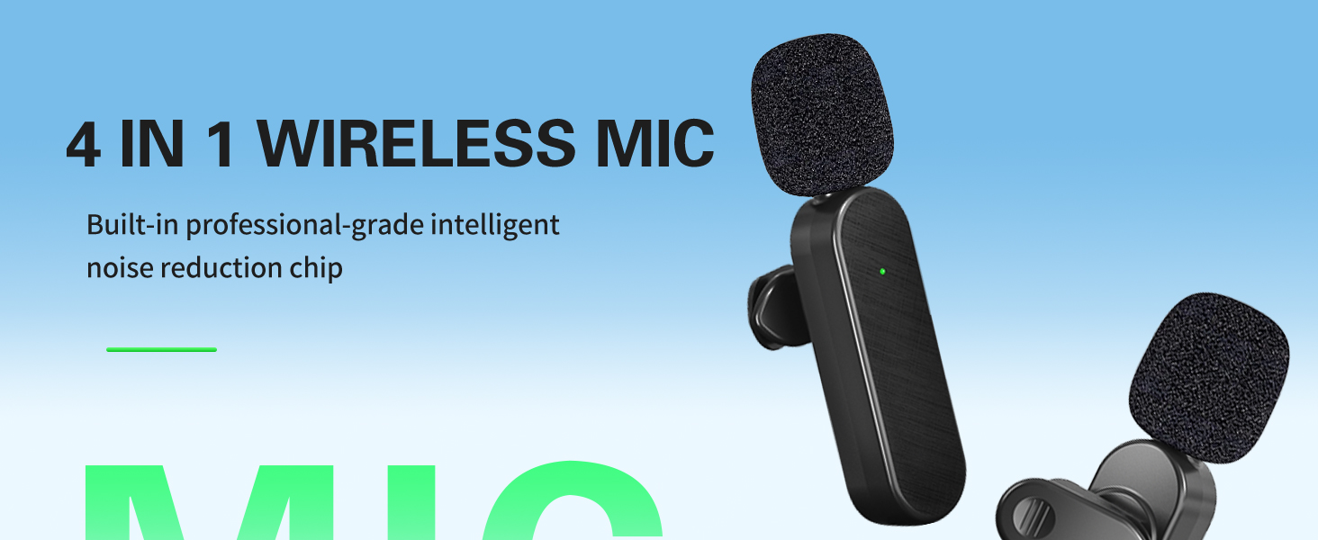 wireless lavalier microphone