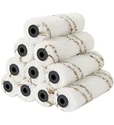 Mister Rui Microfiber Paint Roller 4 Inch, Microfiber Small Paint Roller Covers 4 Inch (1/3-inch ...