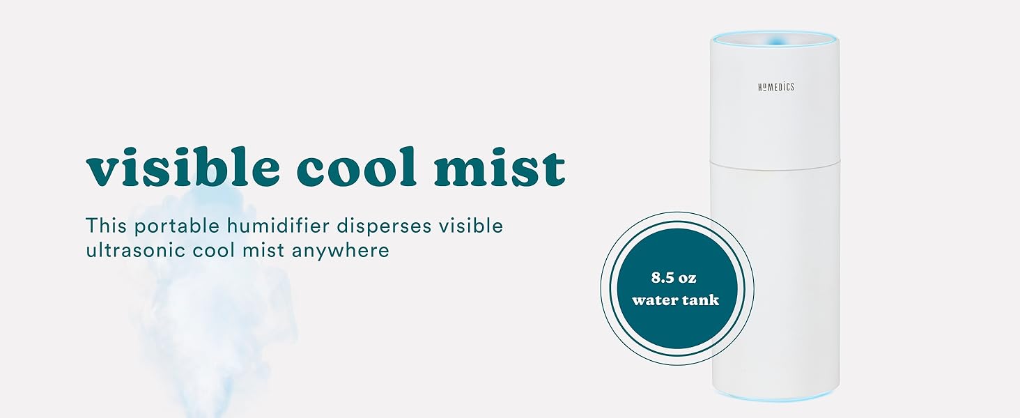 visible cool mist