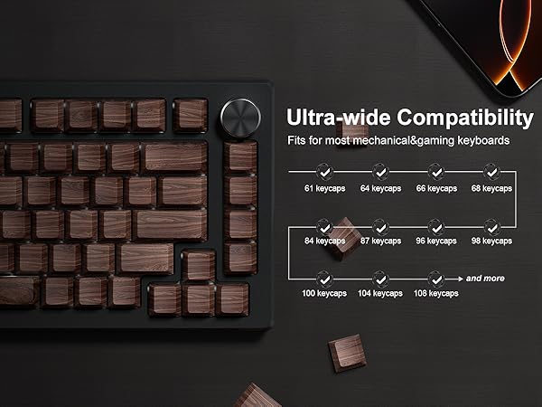 keycaps 60 75 100 percent