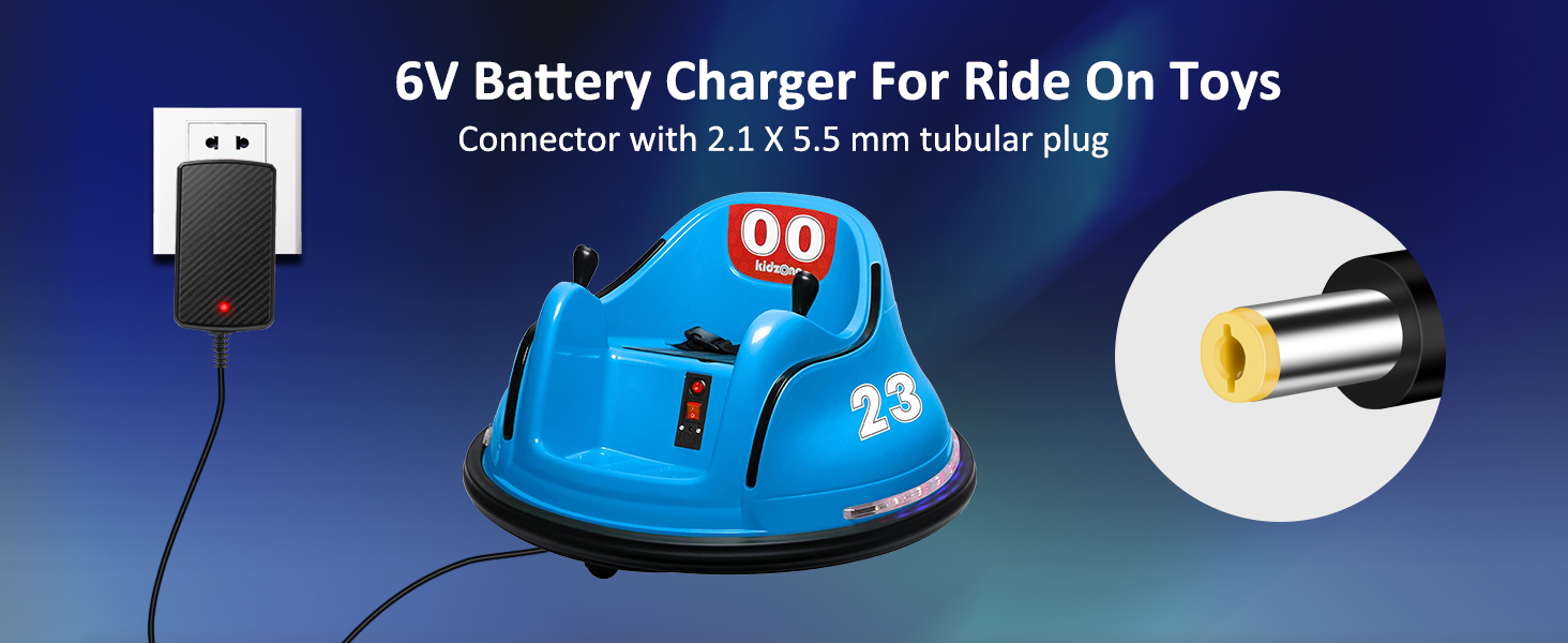 6V Charger for Kids Ride On Car Toys