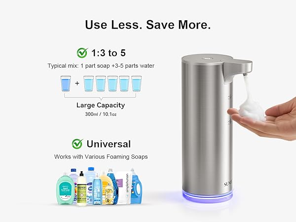 foaming soap dispenser