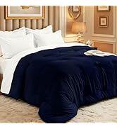 Easthome Comforters Queen Size, All Season Quilted Bed Comforter, Ultra-Soft Down Alternative Duv...