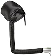 Hair Dryer Bonnet - Soft Hood Hair Drying Adjustable Dryer Cap with Headband for Handheld Blow-Dr...