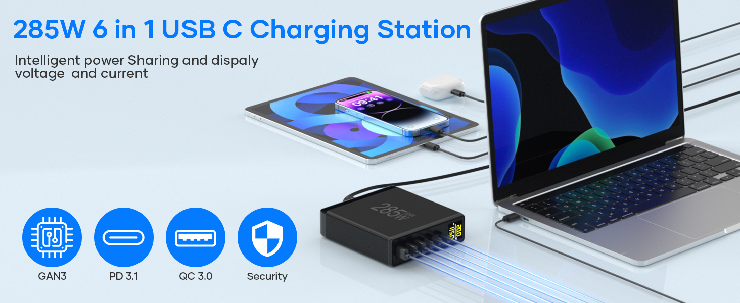 USB C Charging Station
