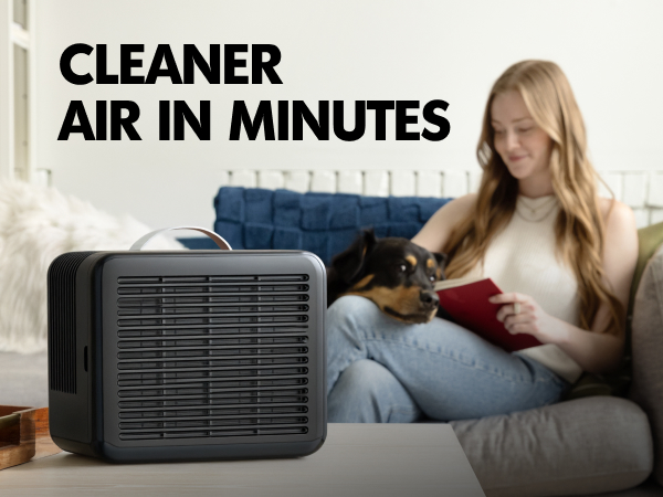 PuroAir 100 HEPA Air Purifier - Cleaner Air in Minutes