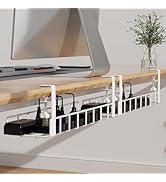 Xpatee 2 Pack Cable Management Under Desk Tray, 31.4