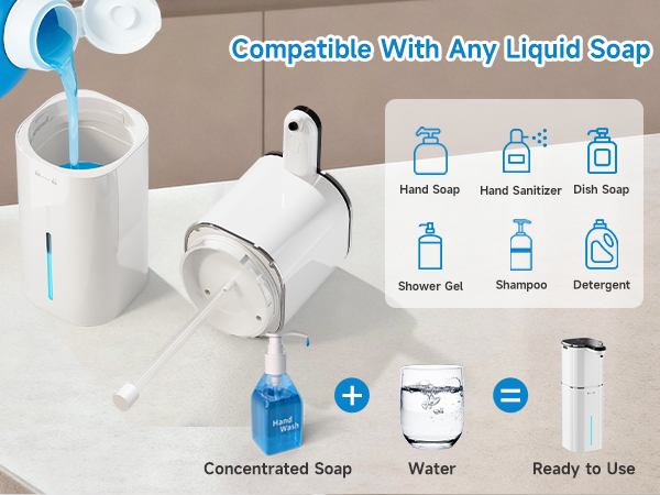 glass soap dispenser