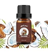yethious Coconut Essential Oil for Diffuser, Skin, Hair, Massage Pure Natural Organic Coconut Oil...