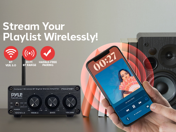 home stereo system components amplifier audio receiver theater bluetooth with surround sound