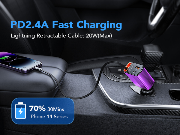Retractable Car Charger