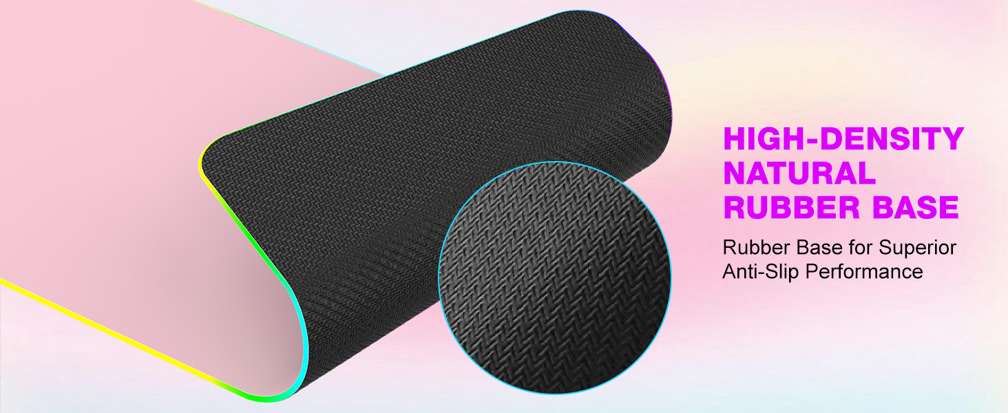 TARKARI Magnetic Wireless Charging RGB Mouse Pad