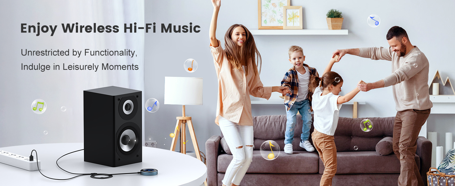 Enjoy Wireless Hi-Fi Music