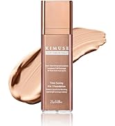 KIMUSE Color Changing Foundation, 4 In 1 Smart Shade Skin Tone Foundation Makeup, Waterproof &amp; Lo...