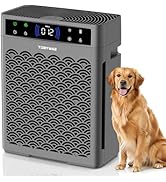 Air Purifiers for Home Large Room, Cover Up to 3000 Ft² with Air Quality Monitor and Timer, HEPA ...