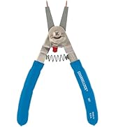 Channellock 927 8-Inch Snap Ring Plier | Precision Circlip Retaining Ring Pliers | Includes 5 Pai...