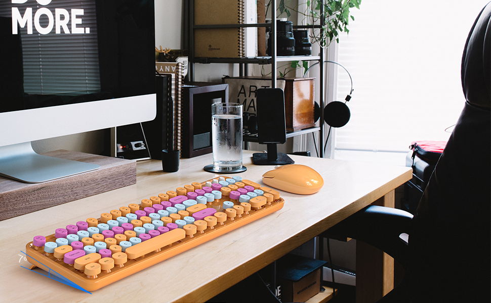 Wireless Keyboard and Mouse Combo