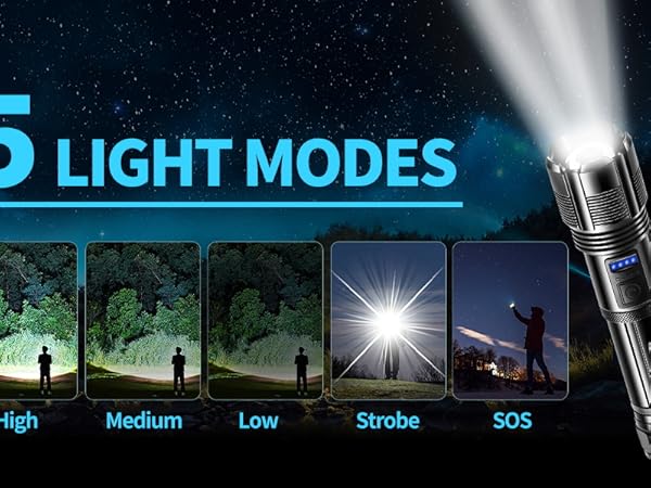 5 Light Modes