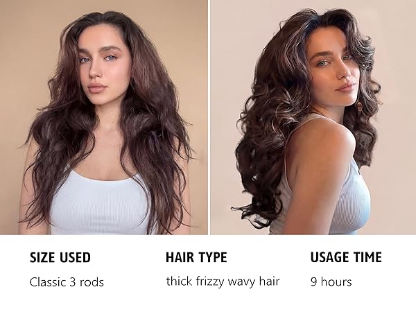 heatless curly hair