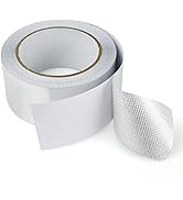 BOMEI PACK 1 Roll Aluminum Foil Heat Shield Tape Cool Tape 2 Inch x 66 ft Heat Reflective Heat Sh...