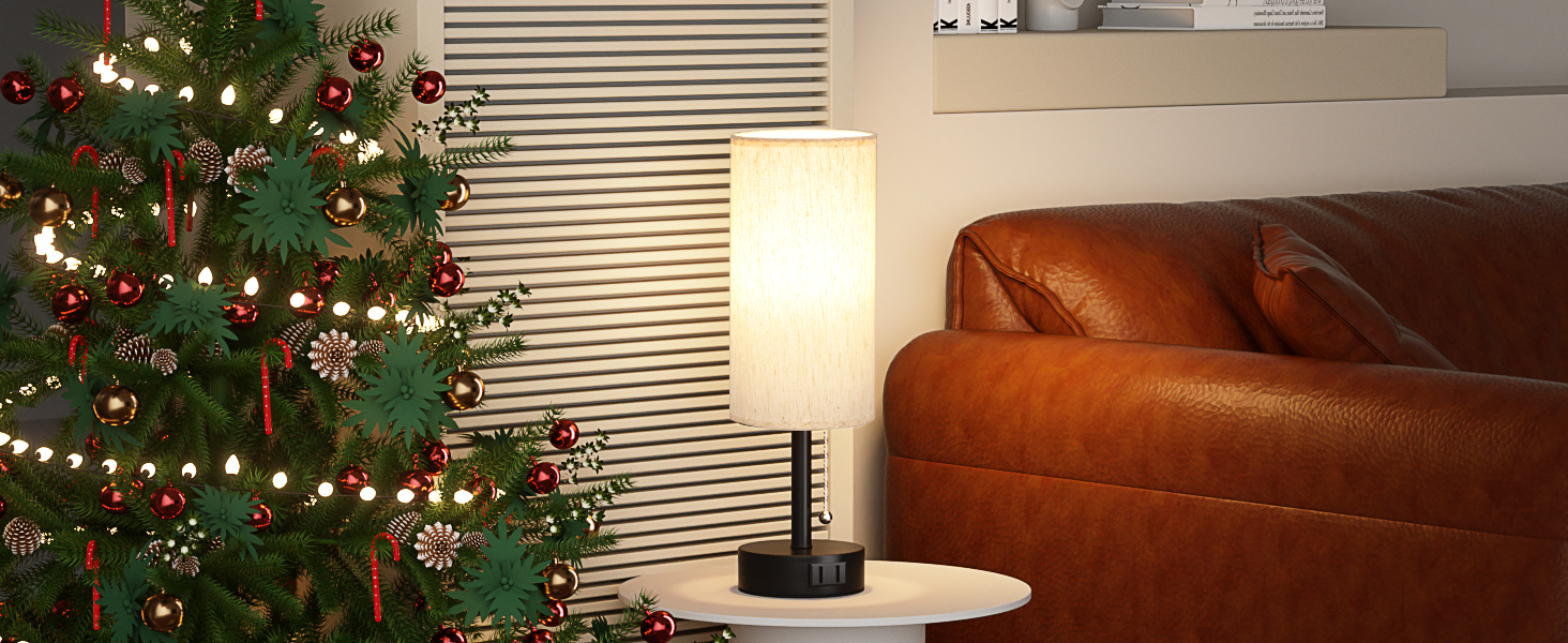 bedside lamps set of 2