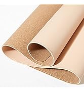 Lomiluskr PVC Leather and Cork Dual-Sided Desk Pad Protector with Storage Belt, Multifunctional O...