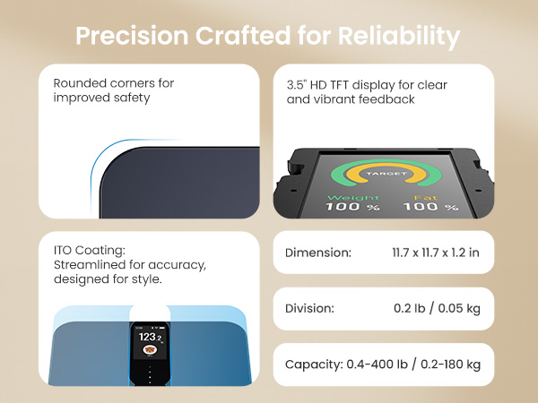 smart scale for body weight and body fat