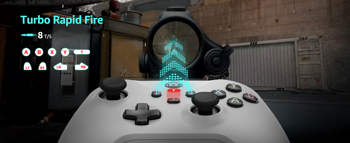 turbo rapid fire controller wired