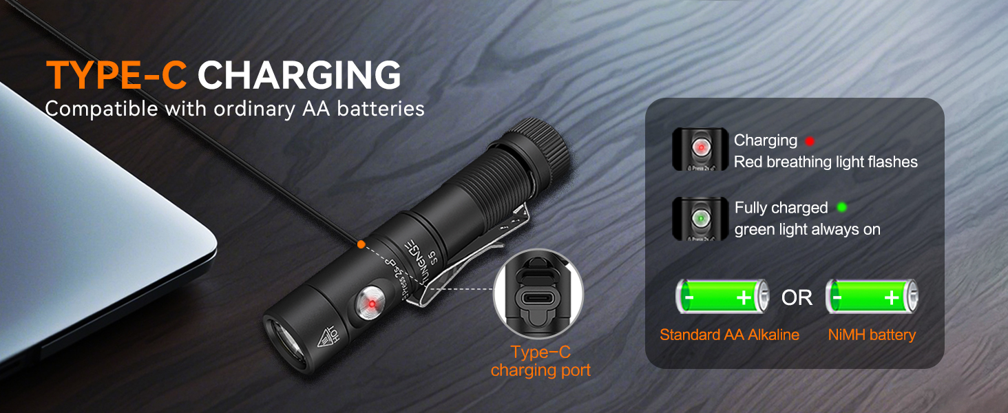 rechargeable flashlights