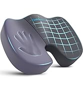 TushGuard Seat Cushion, Office Chair Cushions, Car Seat Cushion, Non-Slip Relief Chair Pad, Memor...