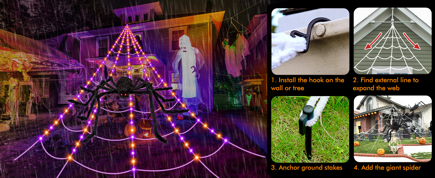 halloween lights outdoor